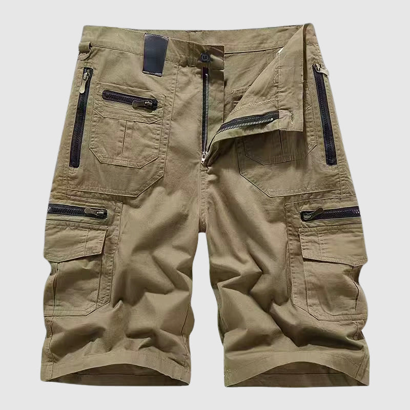 Men's Cargo Shorts Multi Pocket Design - VibreMode