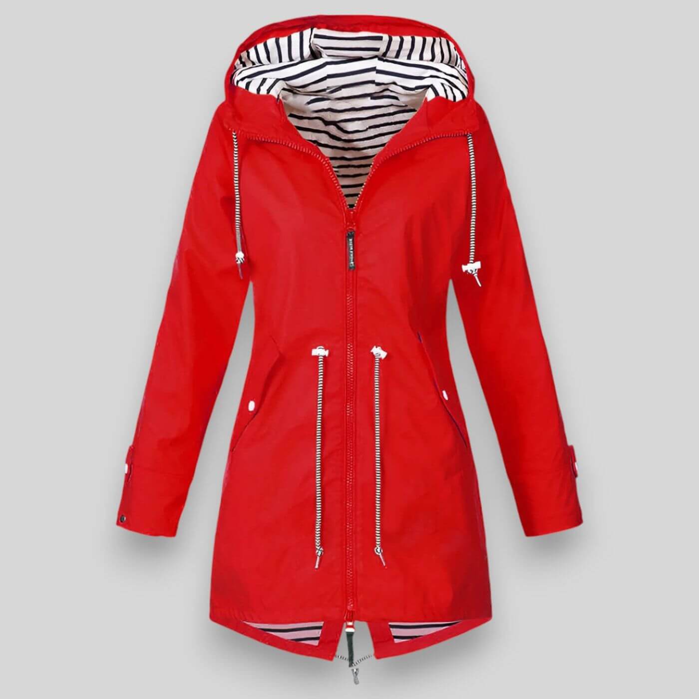 Women's Hooded Zip Up Coat