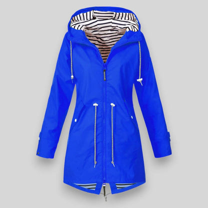 Women's Hooded Zip Up Coat
