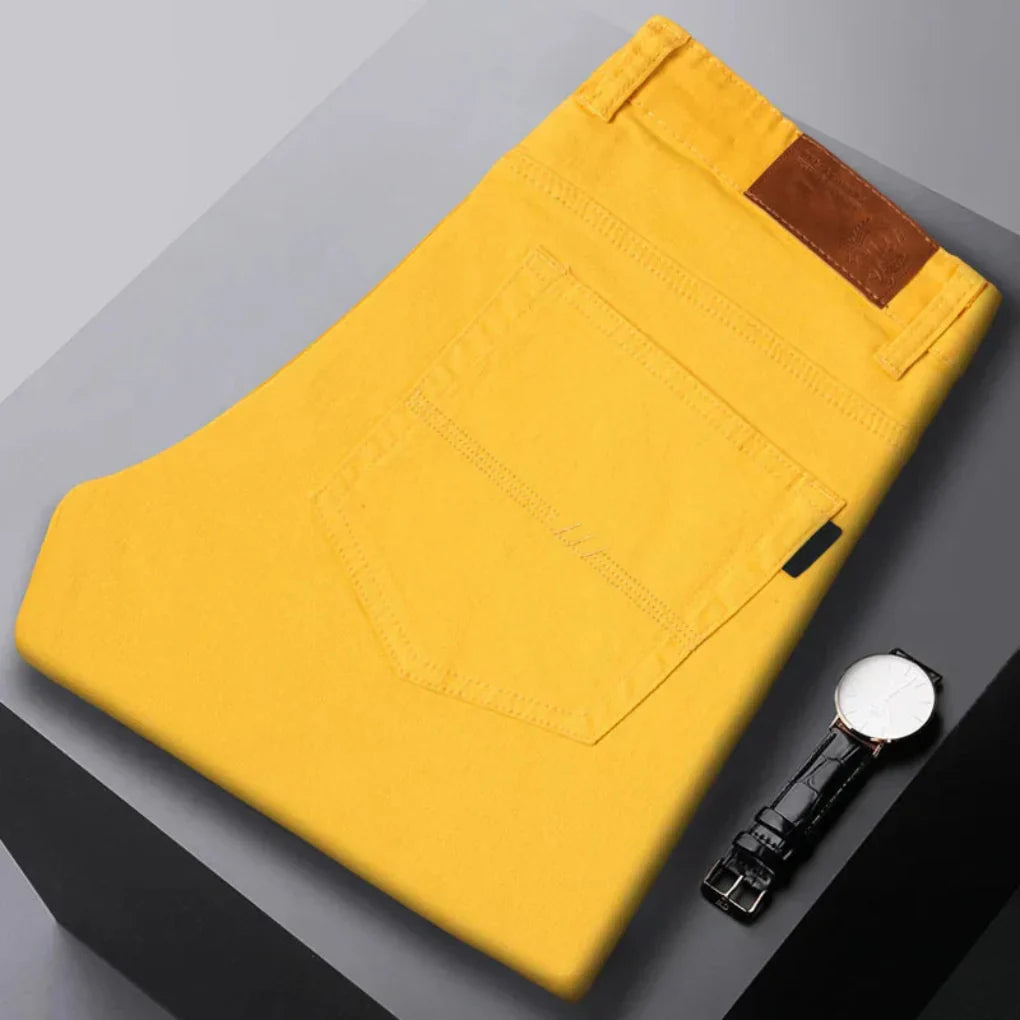 Men's Slim Fit Denim Jeans - VibreMode
