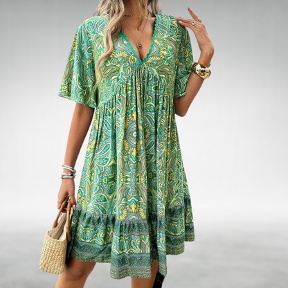 Women's Paisley Mini Dress