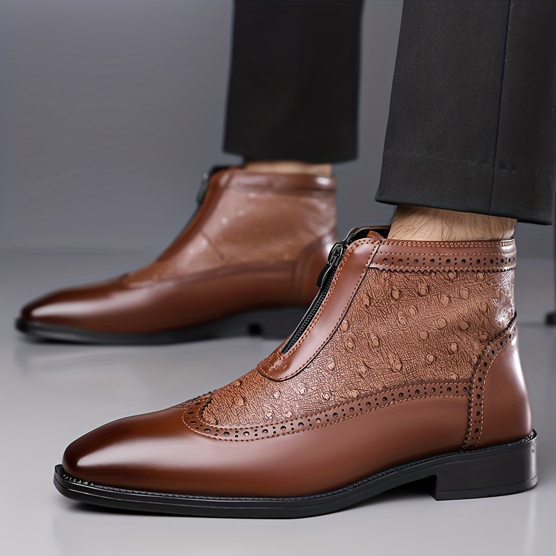 Men's Leather Boots - VibreMode