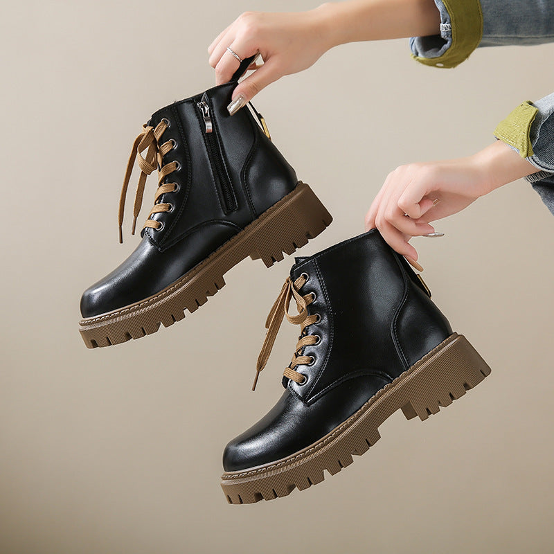Women's Lined Combat Boots