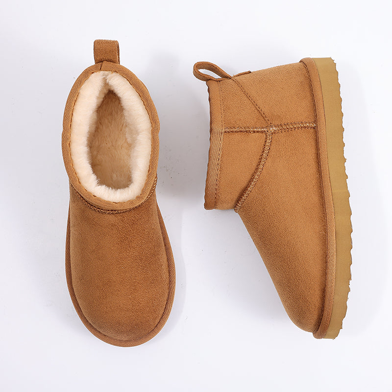 Women's Fuzzy Boots Warm
