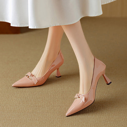 Rosalind Women's Pointed Toe Kitten Heel Pumps