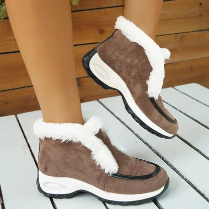 Vegan Leather Ankle Boots
