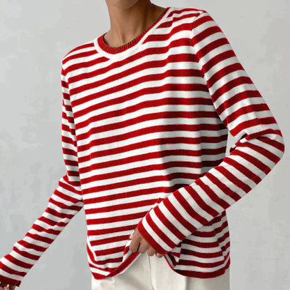 Elegant Striped Summer T-Shirt