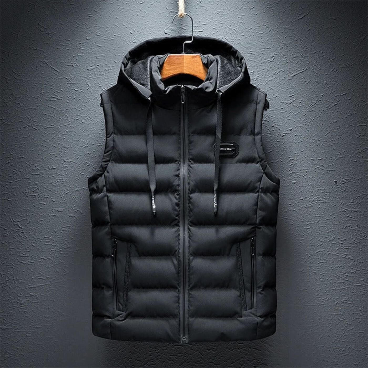Slim Water Resistant Hoodie Jacket - VibreMode