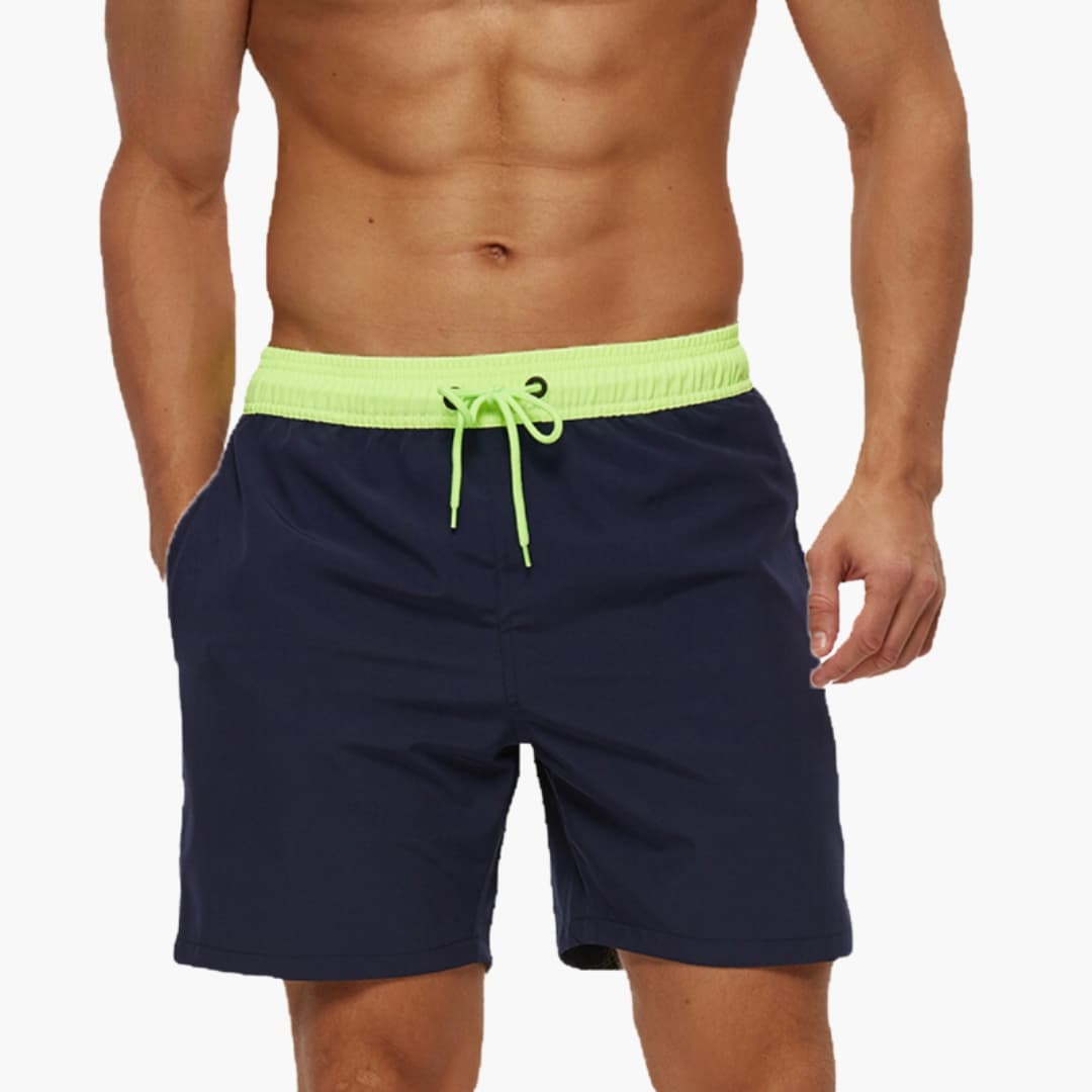 Men's Elastic Waist Shorts