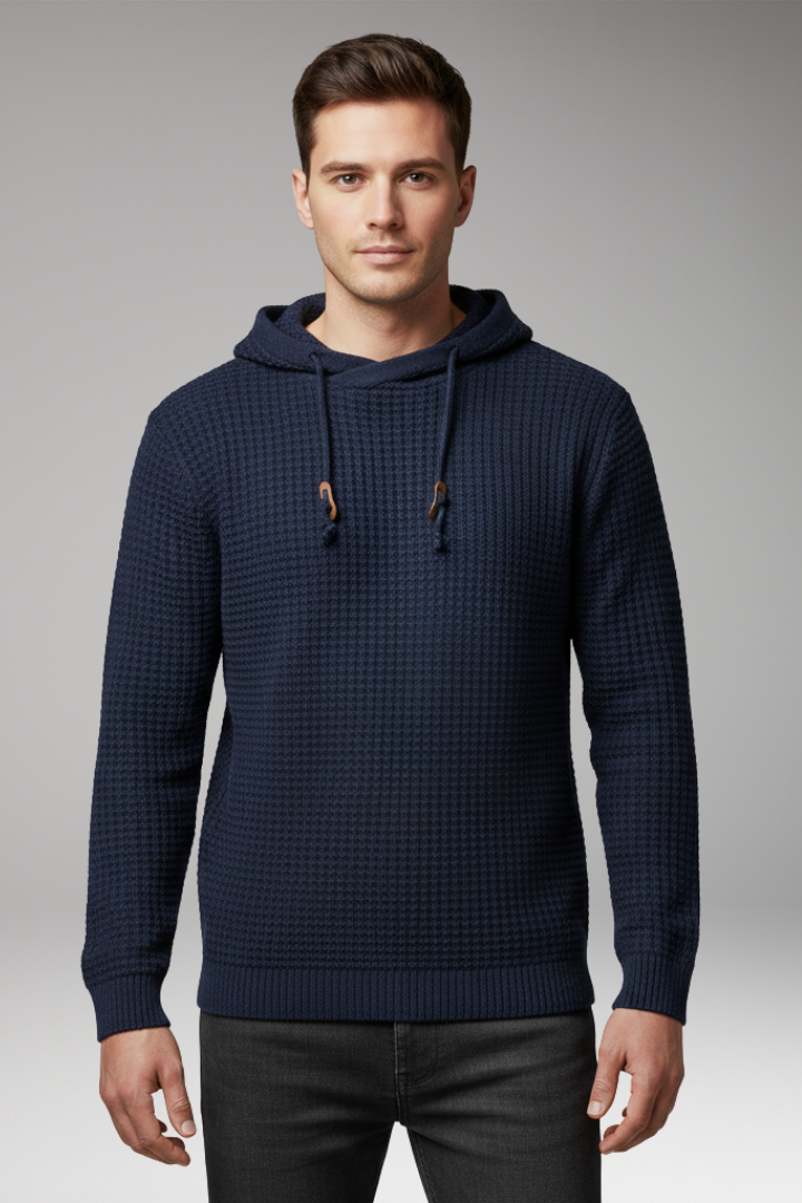 Men's Long Sleeve Hooded Sweatshirt