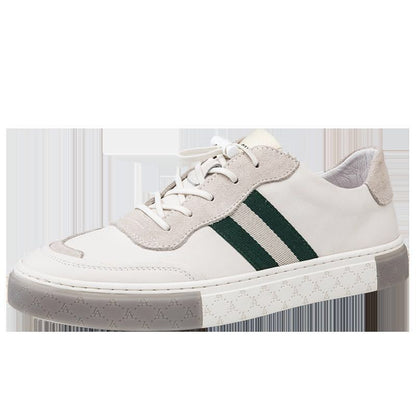 Men's Leather Sneakers Comfortable Everyday Walking Shoes