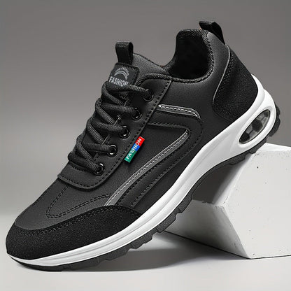 Men's Athletic Shoes Synthetic Leather Comfortable Slip Resistant Sneakers
