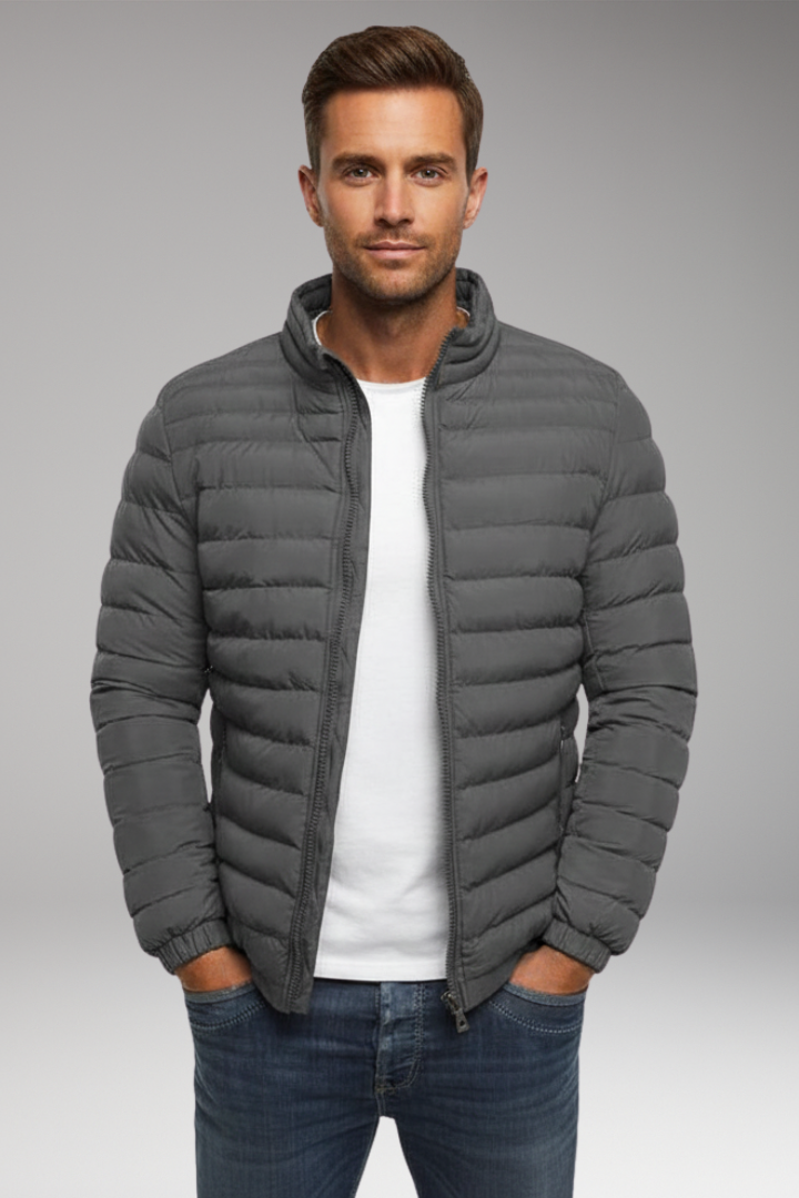 Men's Padded Long Sleeve Jacket