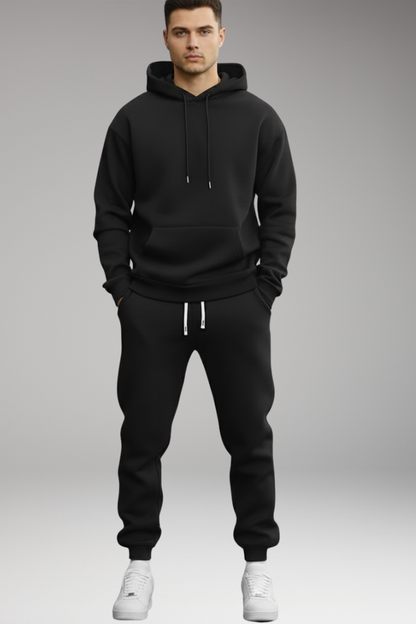 Men's Hooded Tracksuit Jogger Set
