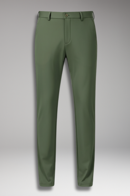 Men's Straight Leg Stretch Trousers - VibreMode