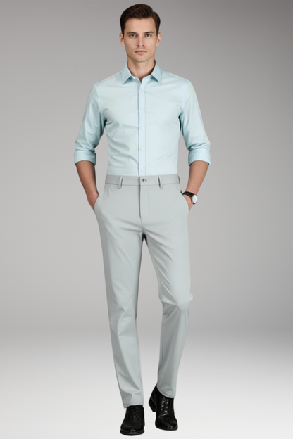 Men's Straight Leg Stretch Trousers