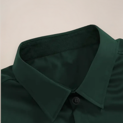 Men's Long Sleeve Shirt Classic Collar