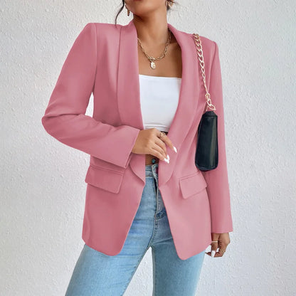 Athena Women's Blazer Elegant Wool Black