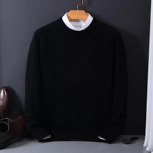 Men's Long Sleeve Pullover Sweater - VibreMode