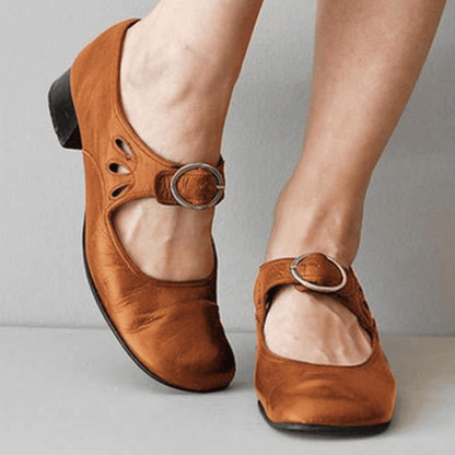 Comfortable Synthetic Leather Summer Sandals - VibreMode