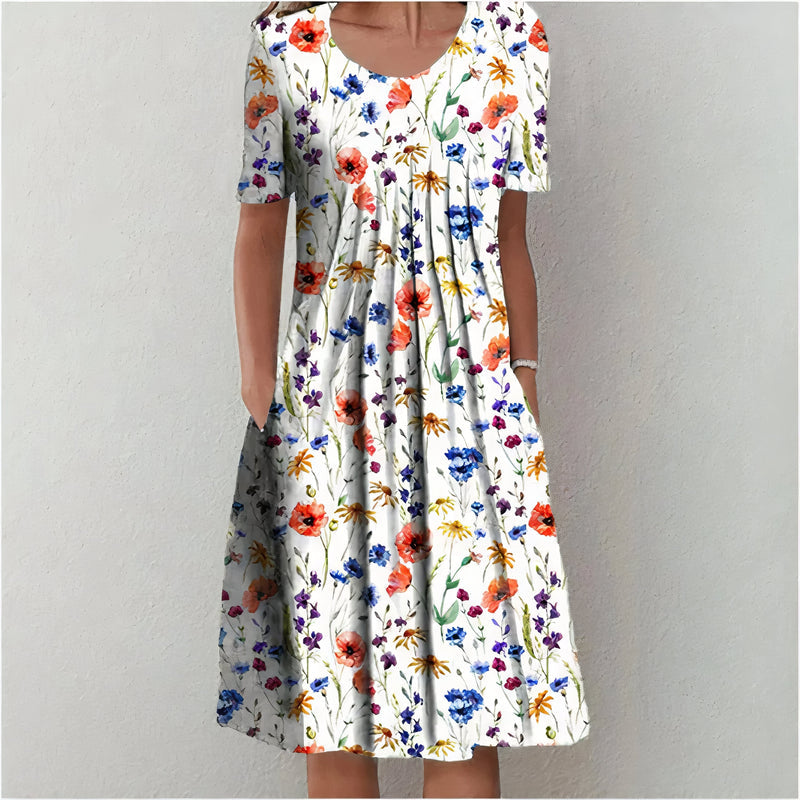 Women's Cotton Dress - VibreMode