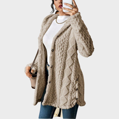 Soft Fleece Hooded Sweater