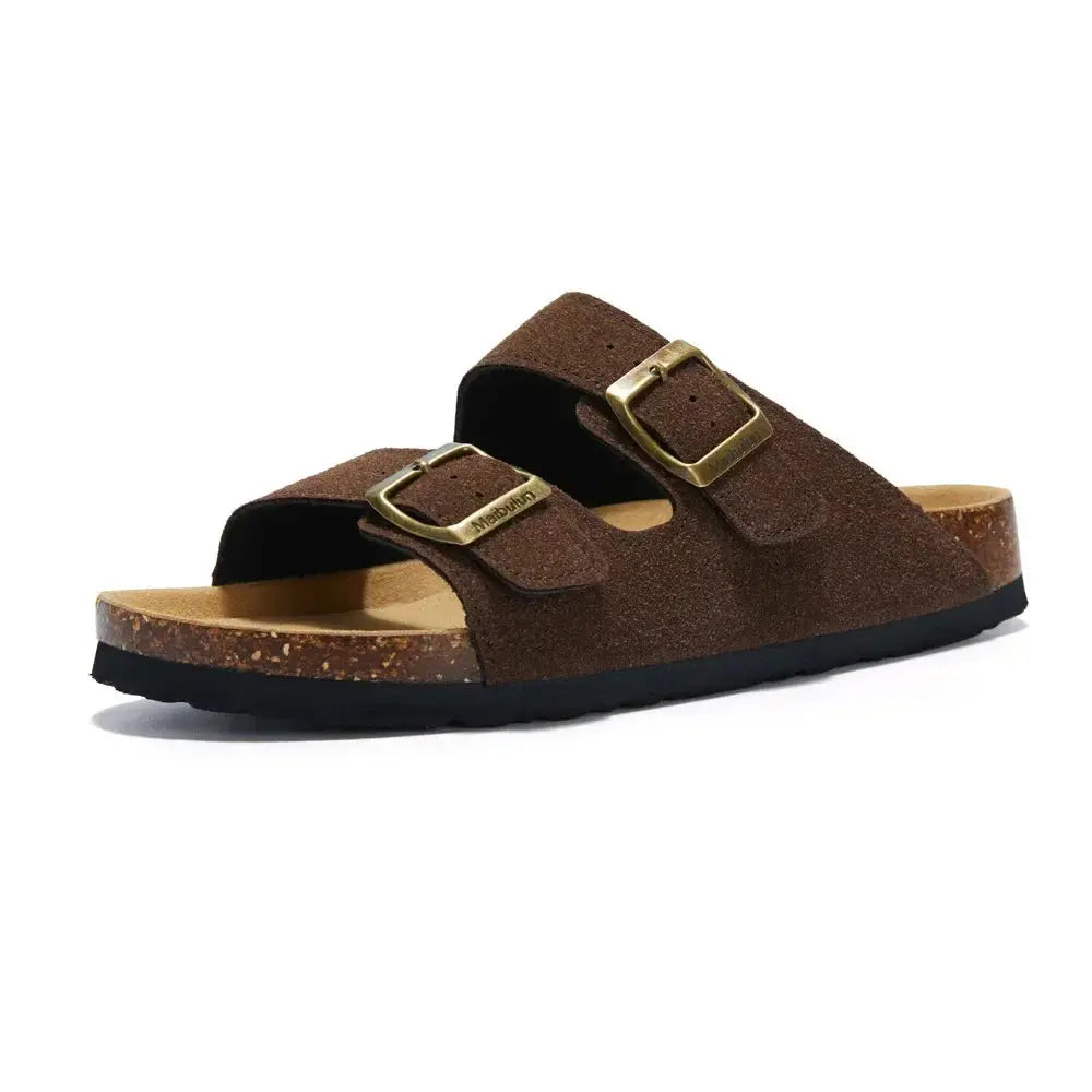 Non-Slip Cork Slippers for Women – Comfortable & Stylish
