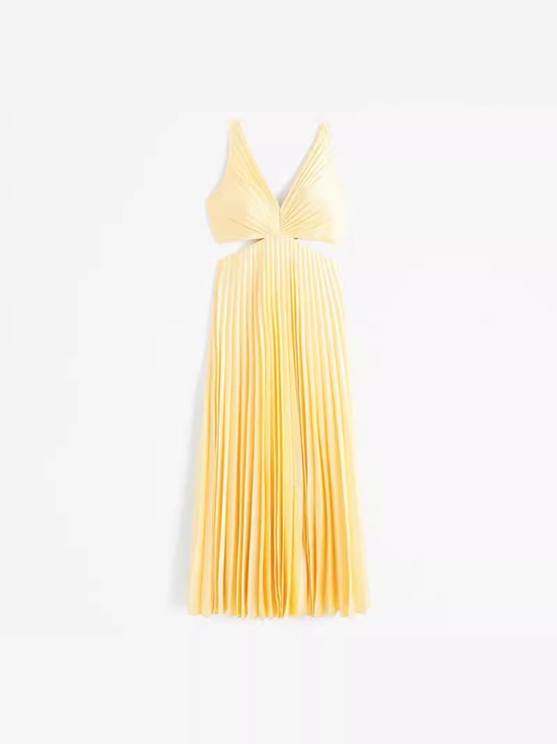 Women's V-Neck Maxi Evening Dress