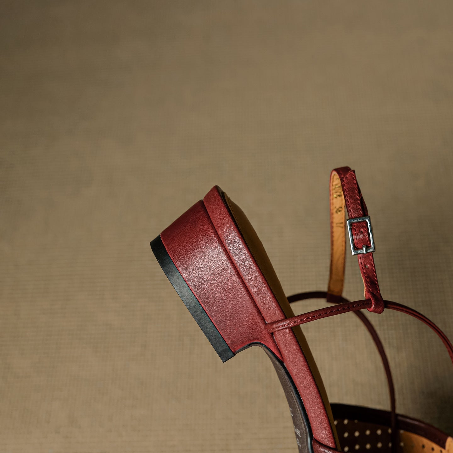 Real Leather Classic Slingback Shoes