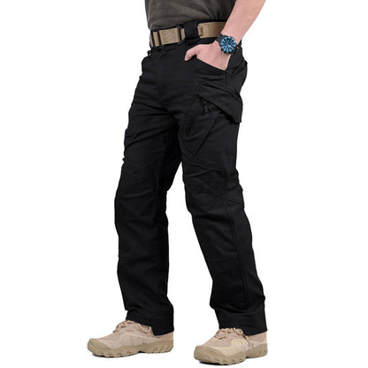 Men's Straight Leg Cargo Pants Multi Pocket