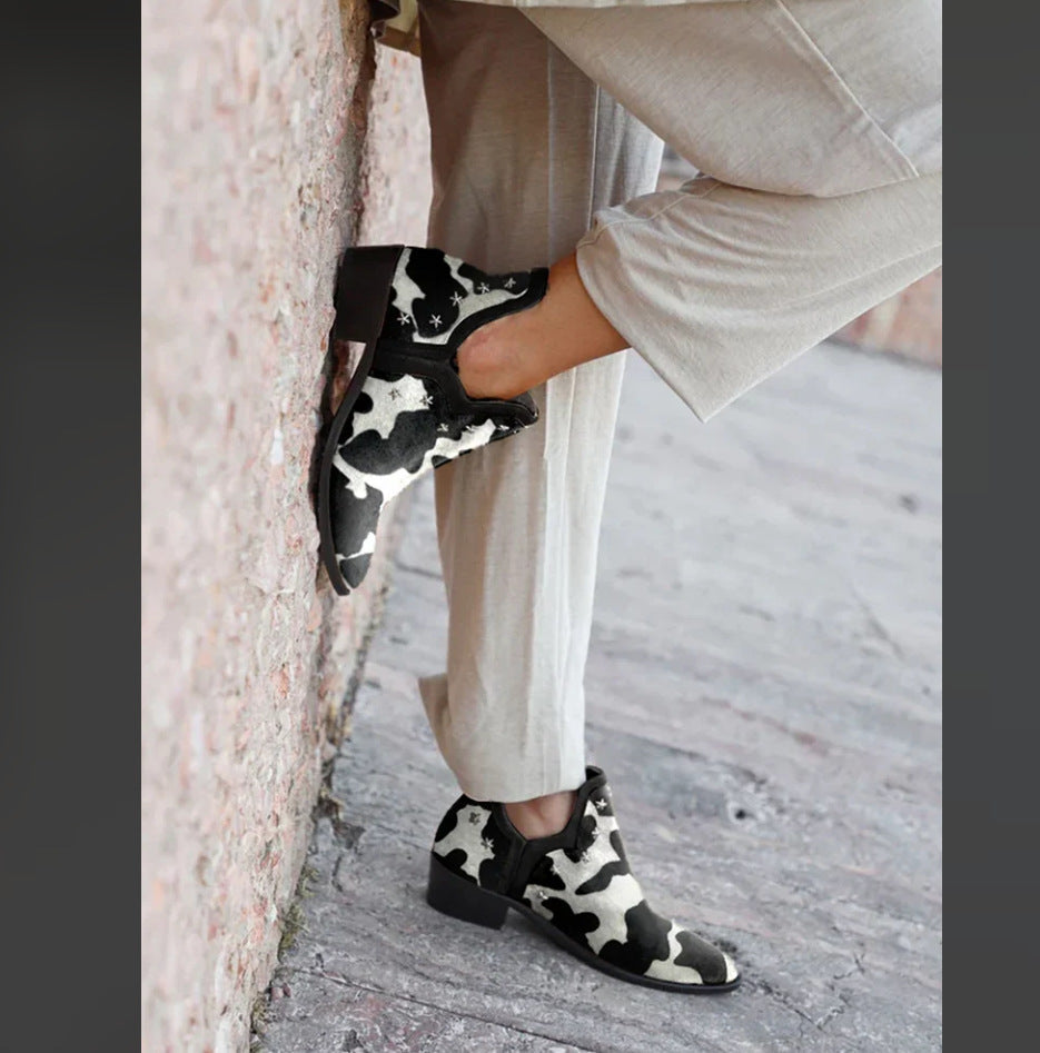 Women's Pointed Toe Slip-On Boots