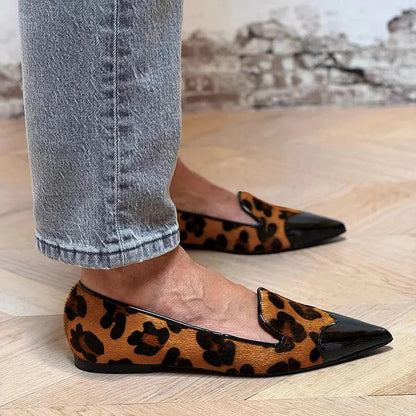 Wildlife Pattern Ballet Shoes - VibreMode