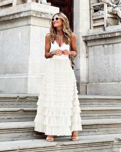 Women's Autumn Tulle Skirt - VibreMode