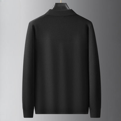 Vermont Open-Front Knit Cardigan - Jack Hafford