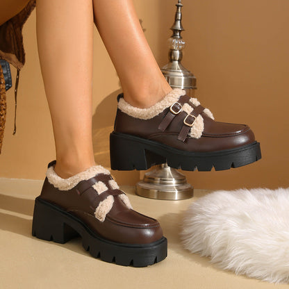 Harper Men's Platform Monk Strap Shoes - VibreMode