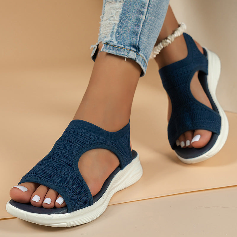 Women's Orthopedic Sandals Knit Upper Cushioned Comfort