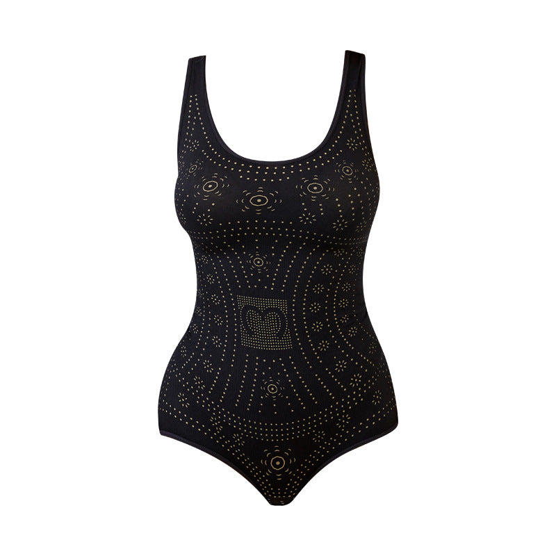 Women's Sleeveless Scoop Neck Shapewear Bodysuit