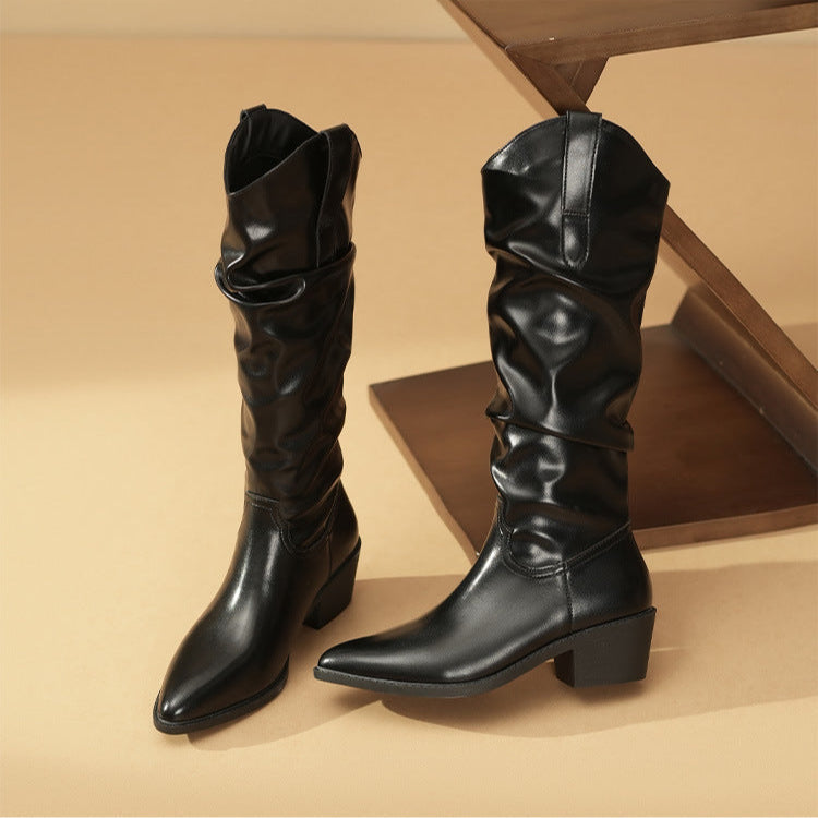 Women's Slouchy Knee High Boots