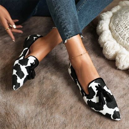 Classic Pointed Slip On Shoes