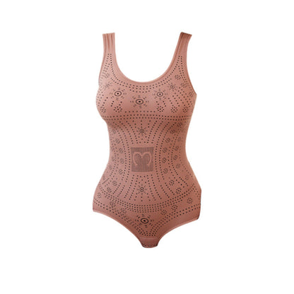 Women's Sleeveless Scoop Neck Shapewear Bodysuit
