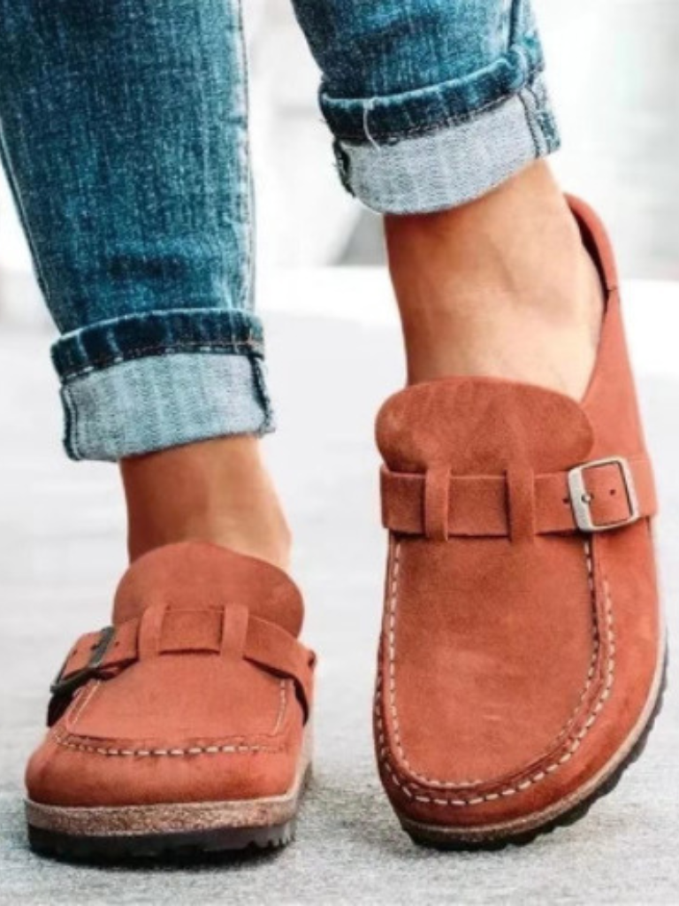 Women's Backless Slip-On Loafers