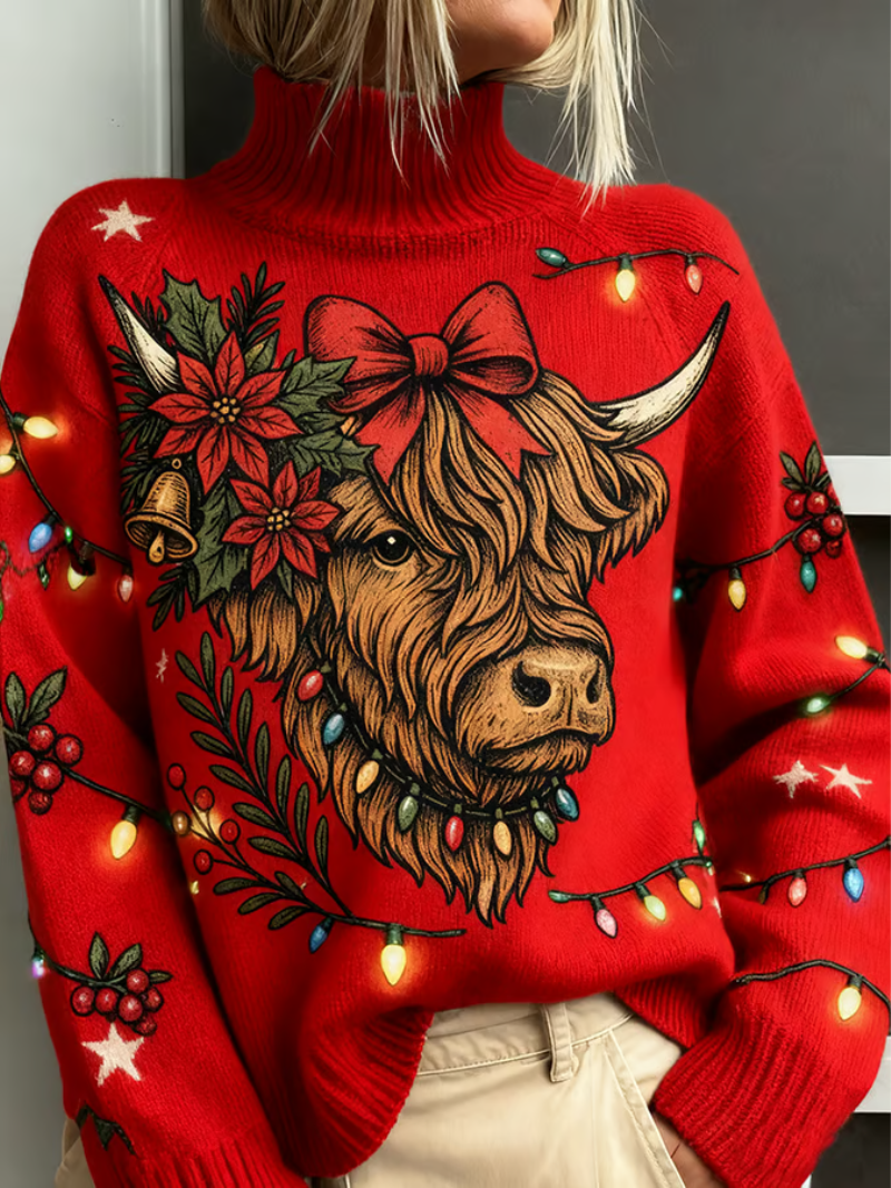 Traditional Festive Holiday Sweater - VibreMode