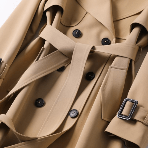 Women's Trench Coat Timeless Water Resistant Beige