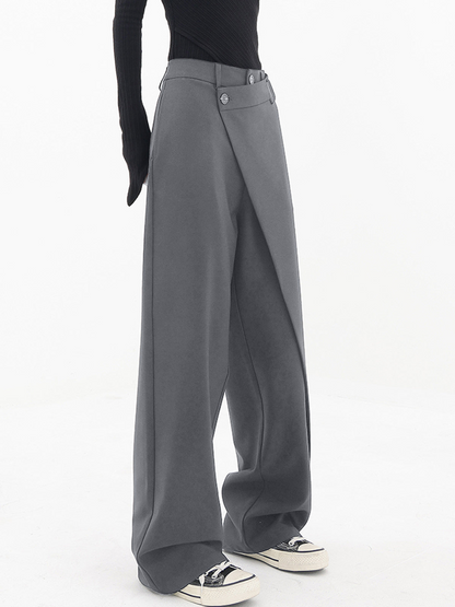 Women's Trousers Layered Waistband