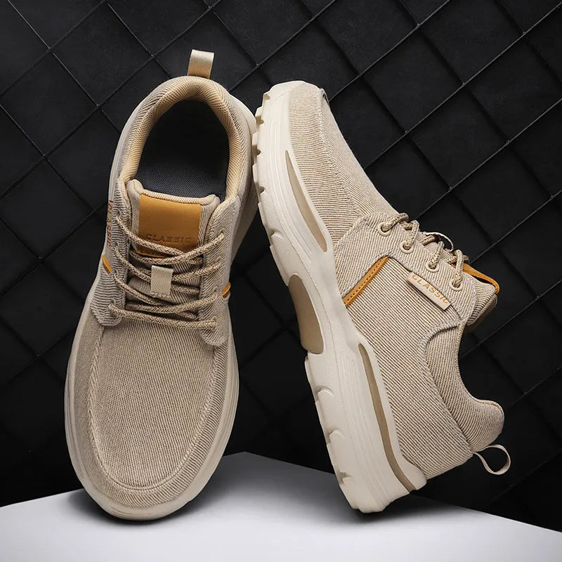 Comfortable Men's Walking Shoes with Arch Support and Cushioning