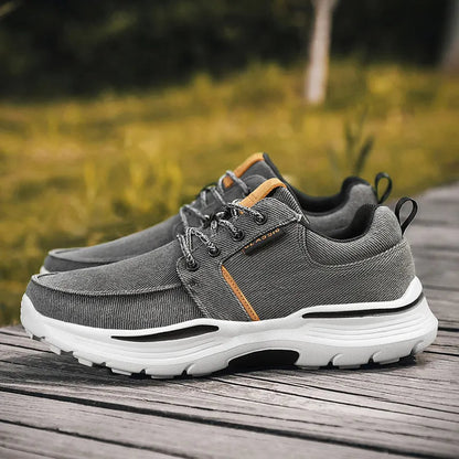 Comfortable Men's Walking Shoes with Arch Support and Cushioning