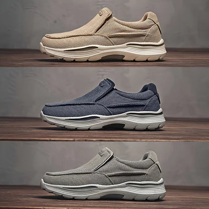 Comfortable Men's Walking Shoes with Arch Support and Cushioning
