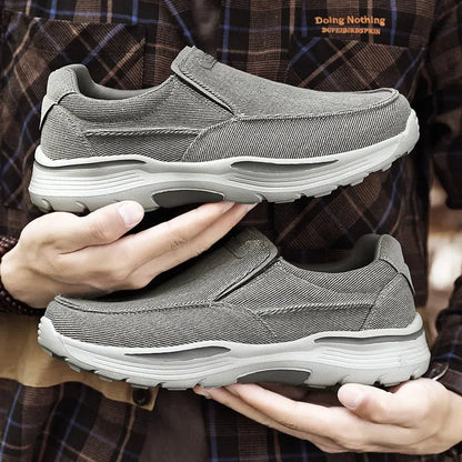Comfortable Men's Walking Shoes with Arch Support and Cushioning