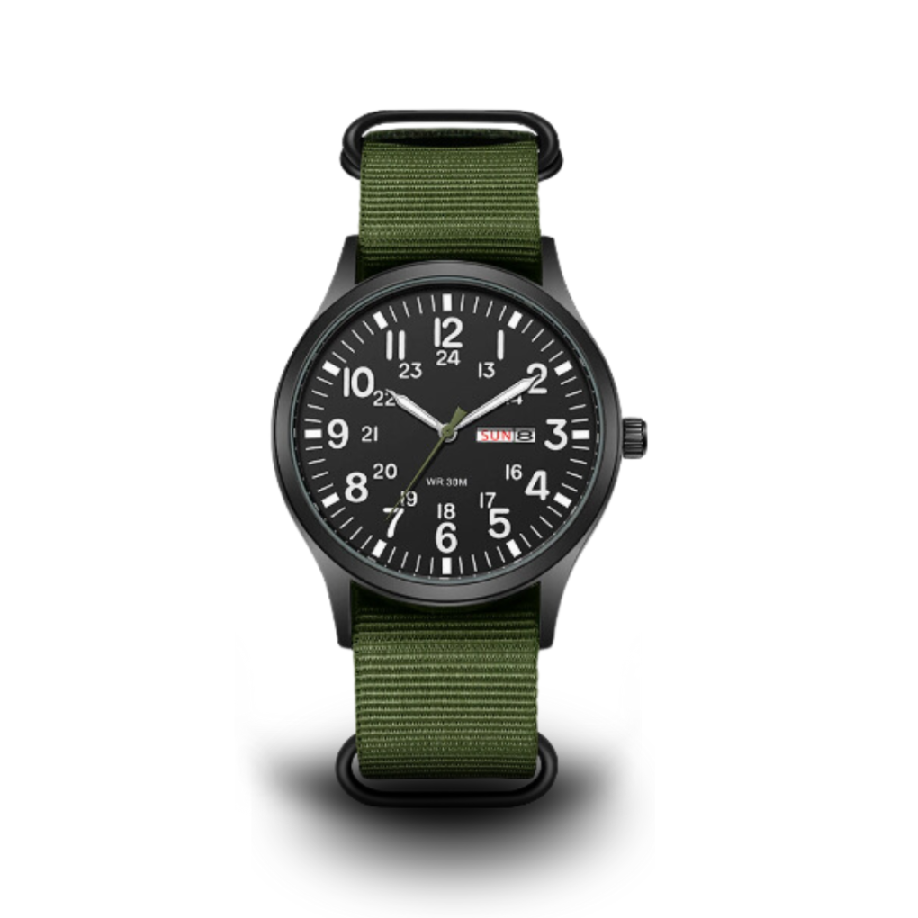 Military Outdoor Watch Stainless Steel - VibreMode