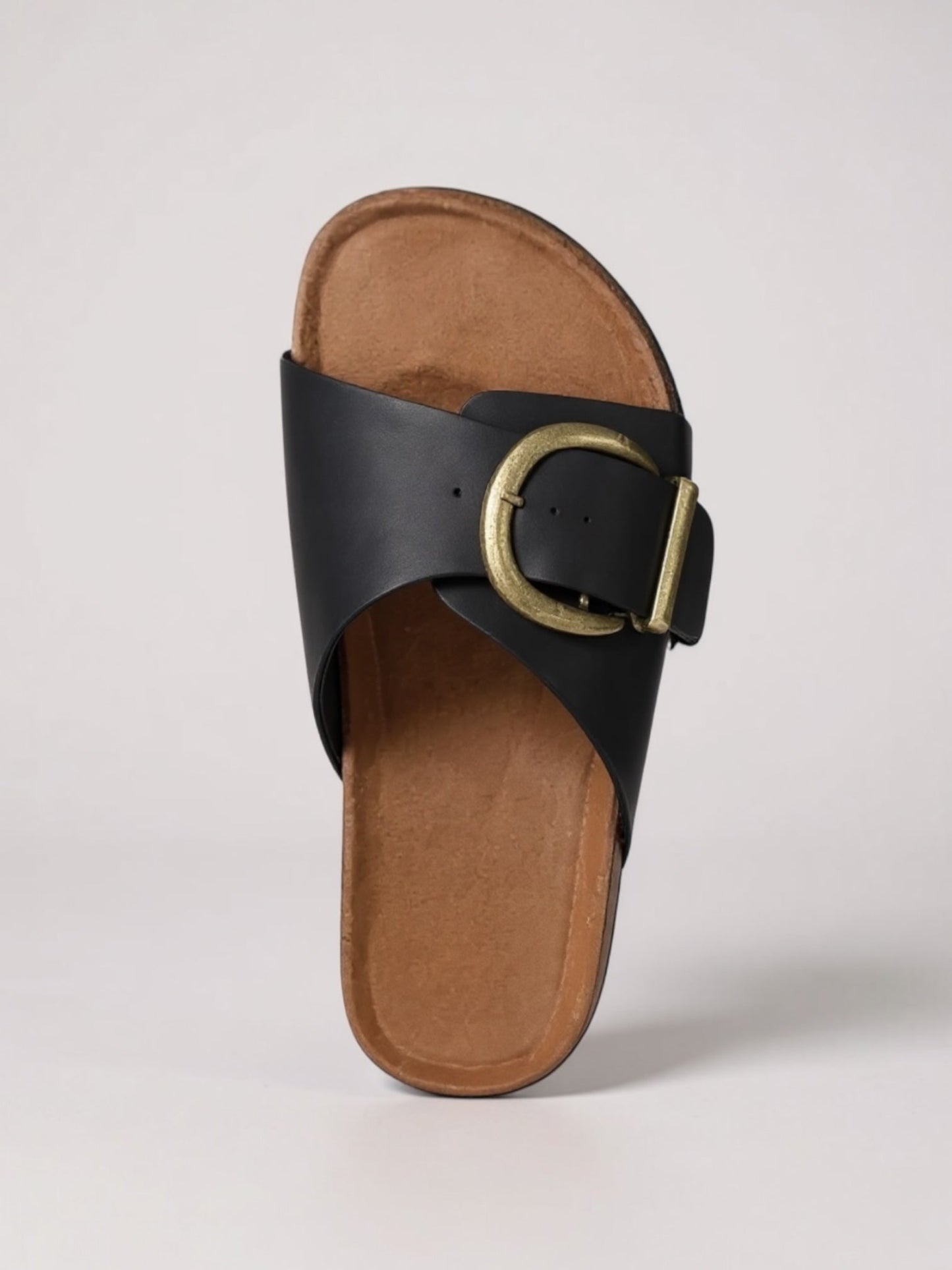Women's Cushioned Slides Adjustable Buckle Coral - VibreMode